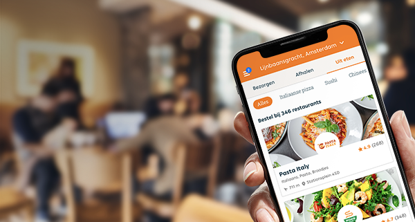 Reisbureau Afstudeeralbum Invloed Bestellen kan straks ook via Thuisbezorgd-app 'uit eten'